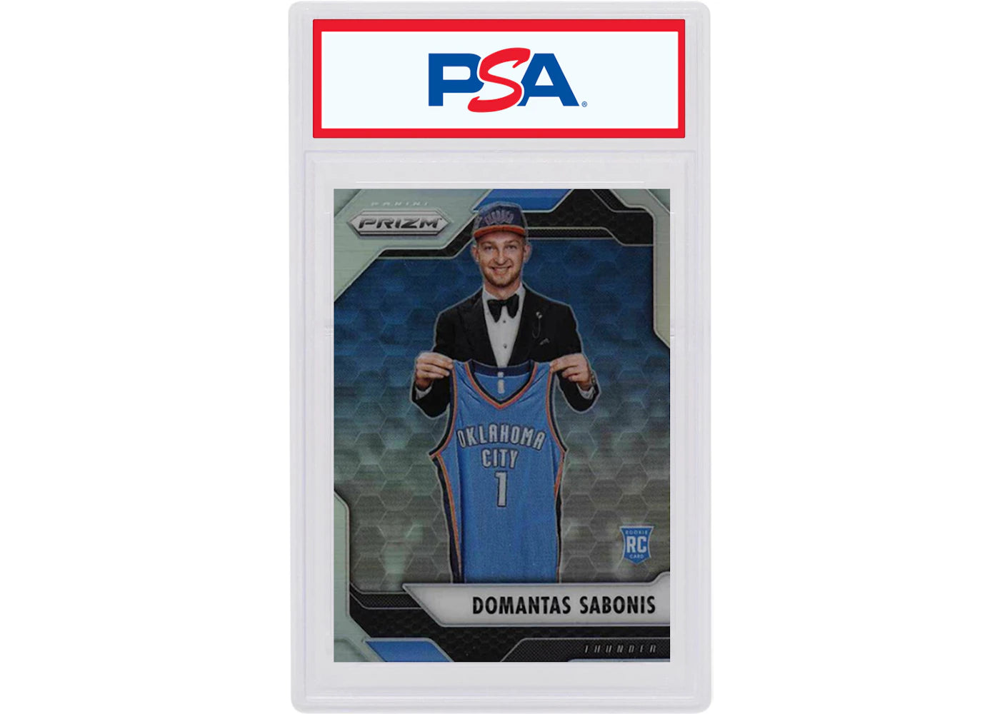 Domantas Sabonis 2016 Panini Prizm Rookie Silver #255 (PSA or BGS Graded)