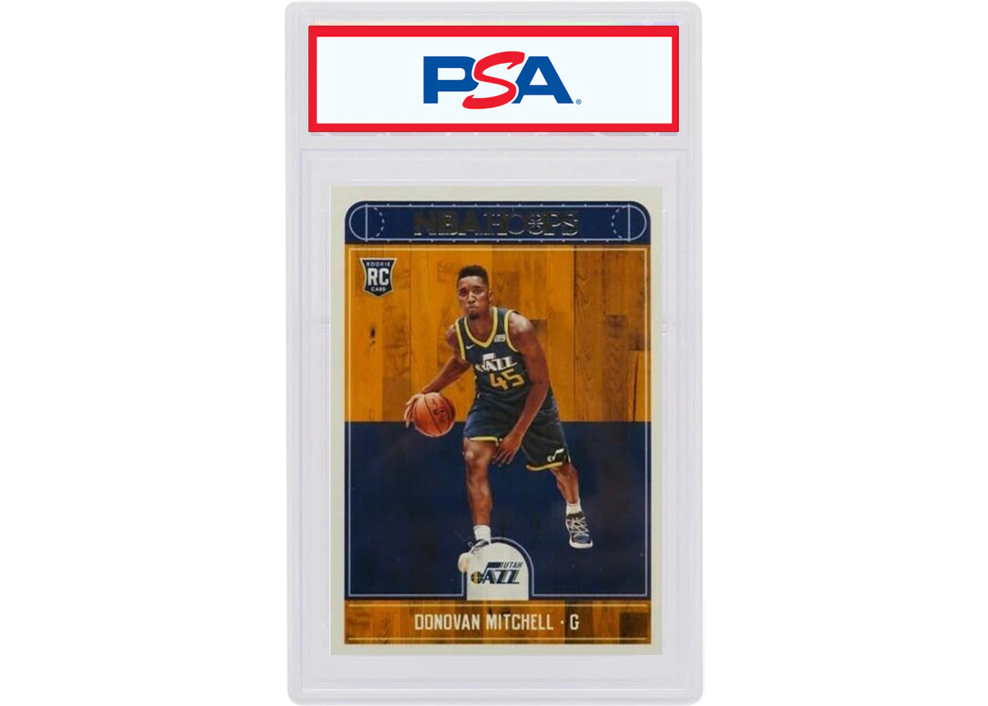 Donovan Mitchell 2017 Panini Hoops Rookie #263 (PSA or BGS Graded)