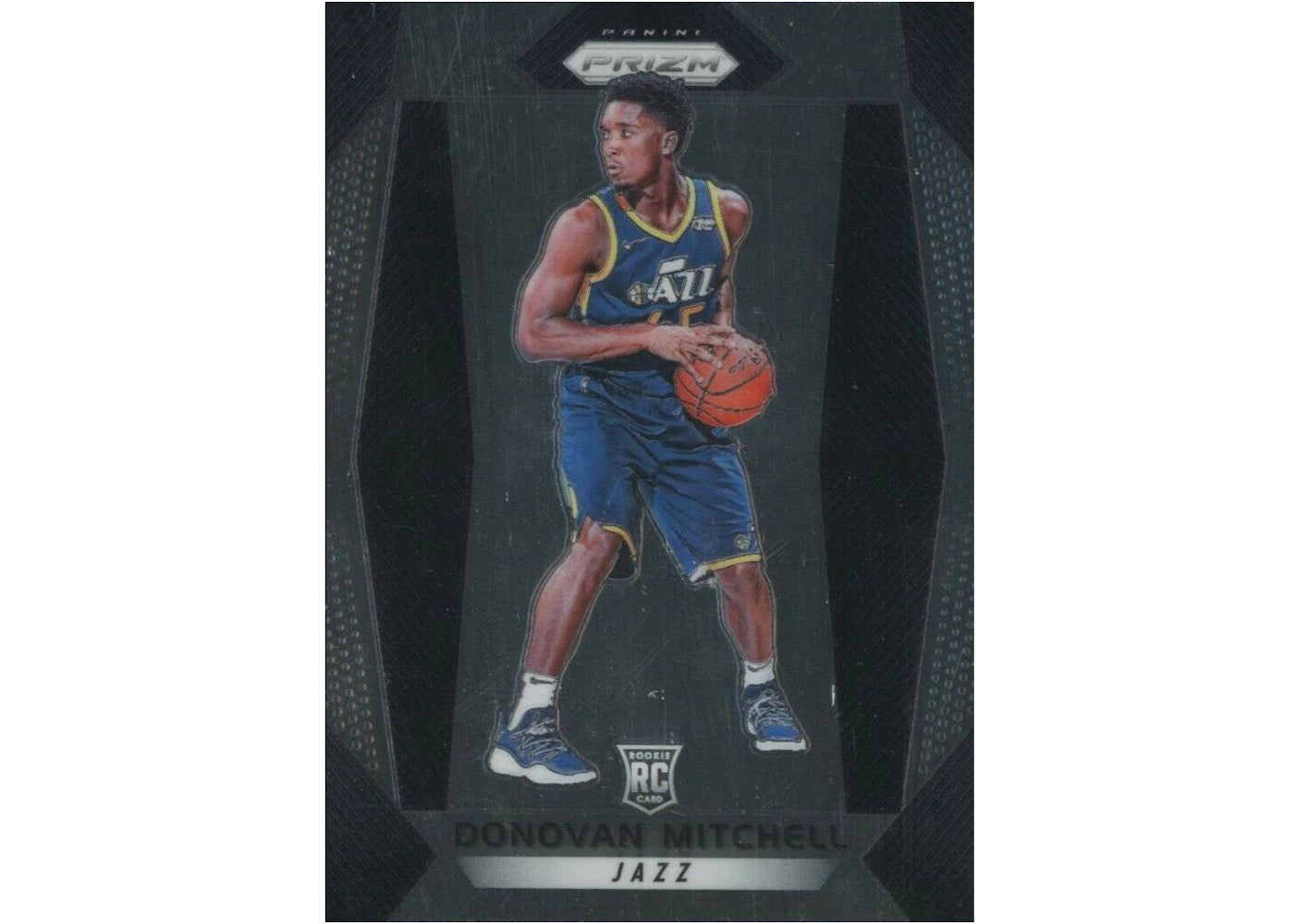 Donovan Mitchell 2017 Panini Prizm Rookie #117 (Ungraded)