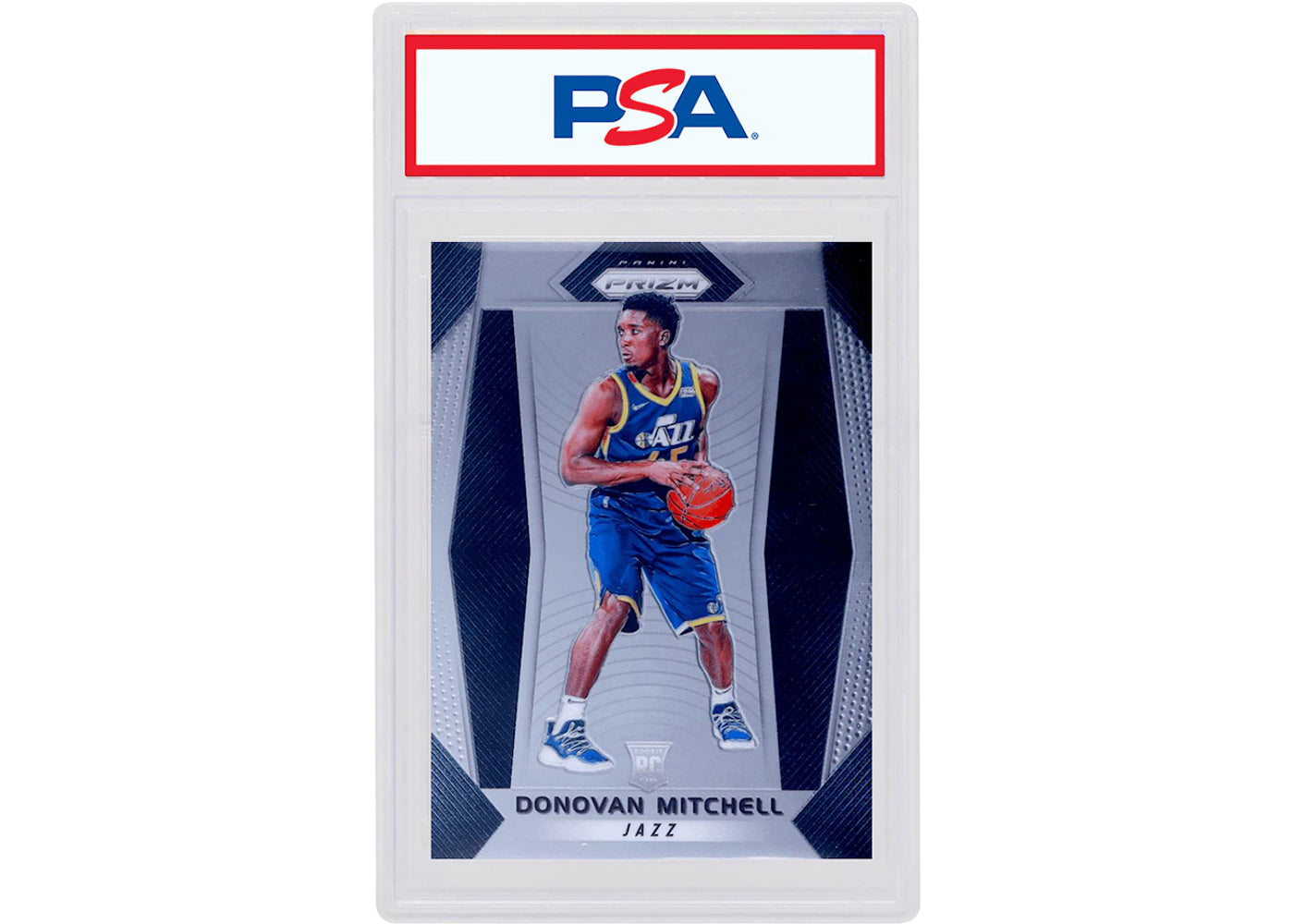 Donovan Mitchell 2017 Panini Prizm Rookie #117 (PSA or BGS Graded)
