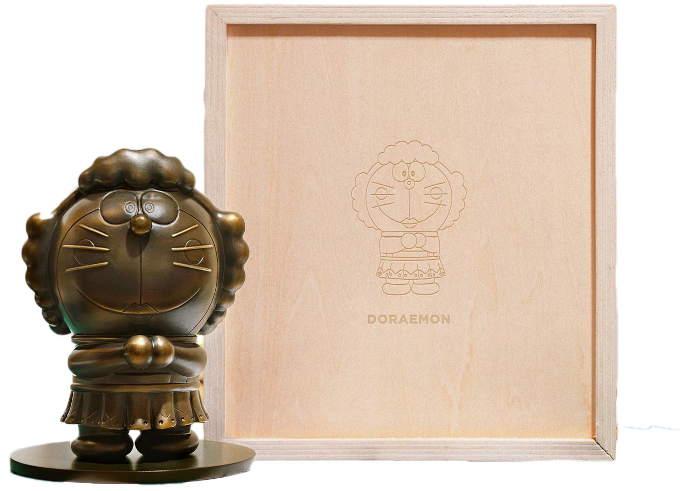 Doraemon Bronze Girlfriend Sculpture