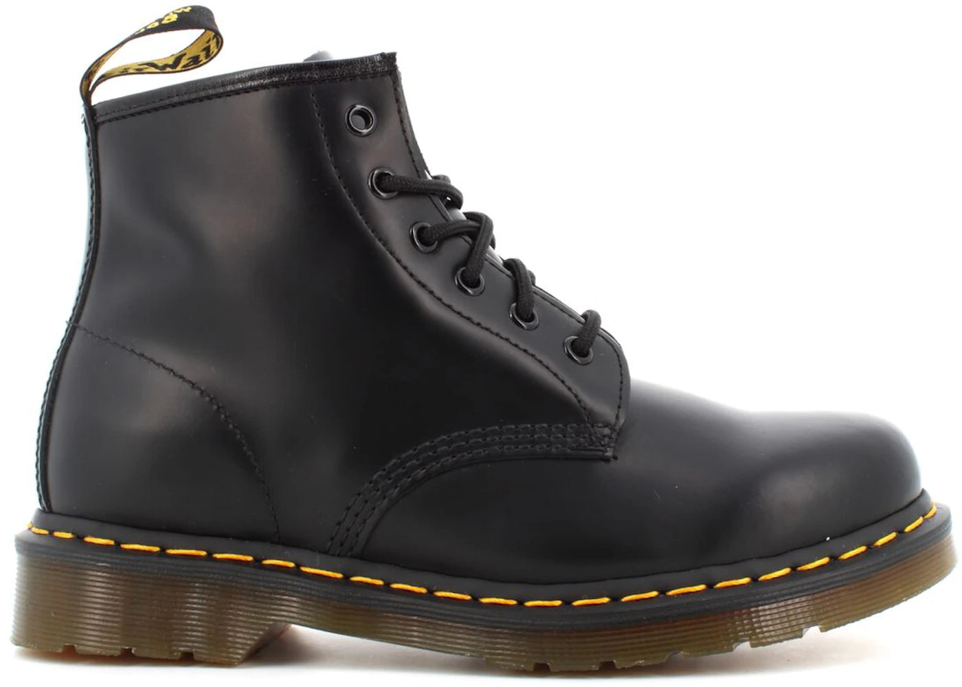 Dr. Martens 101 Smooth Leather Ankle Boot Black