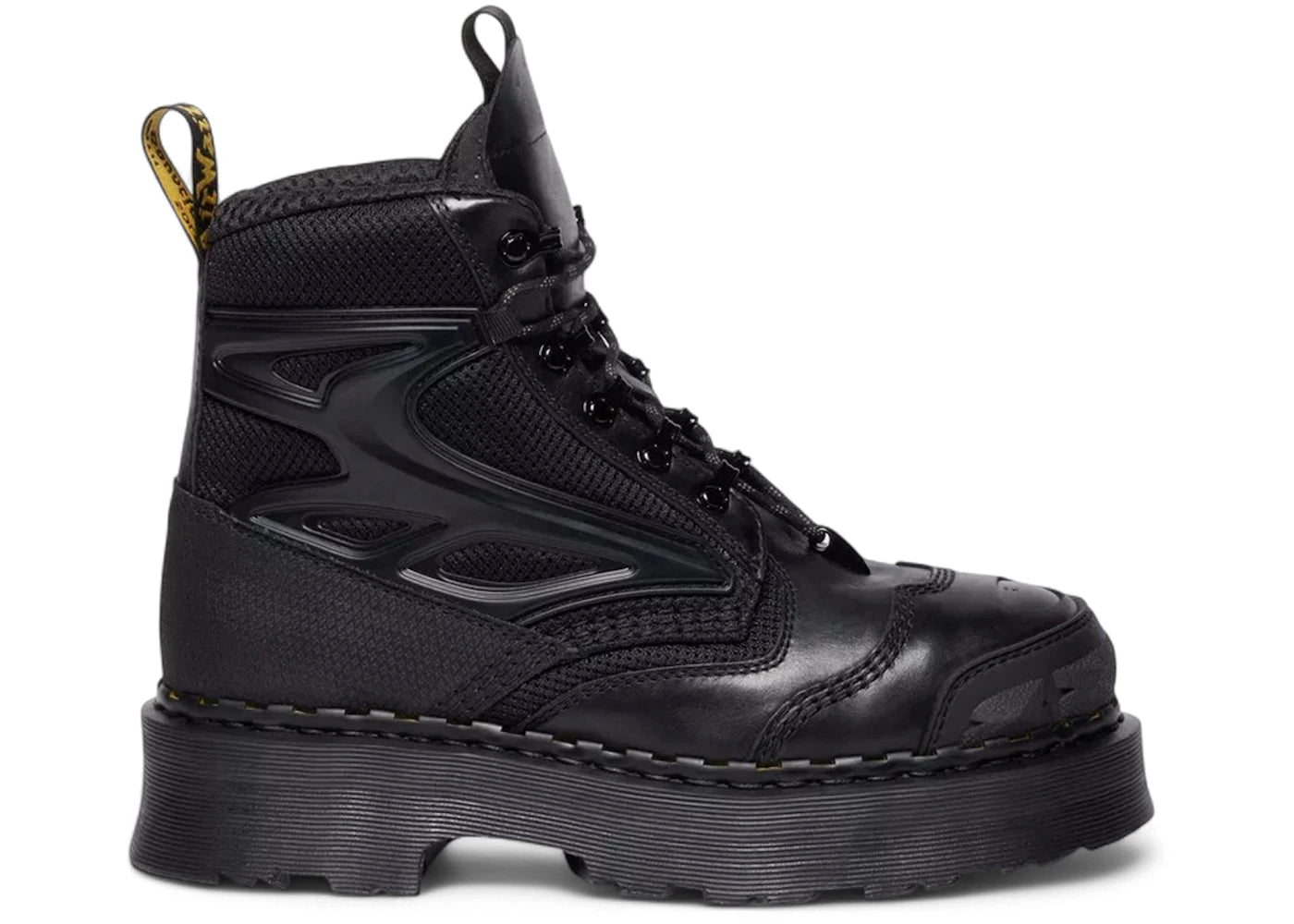 Dr. Martens Exoshield XX01 Steel Toe Leather Boots Black