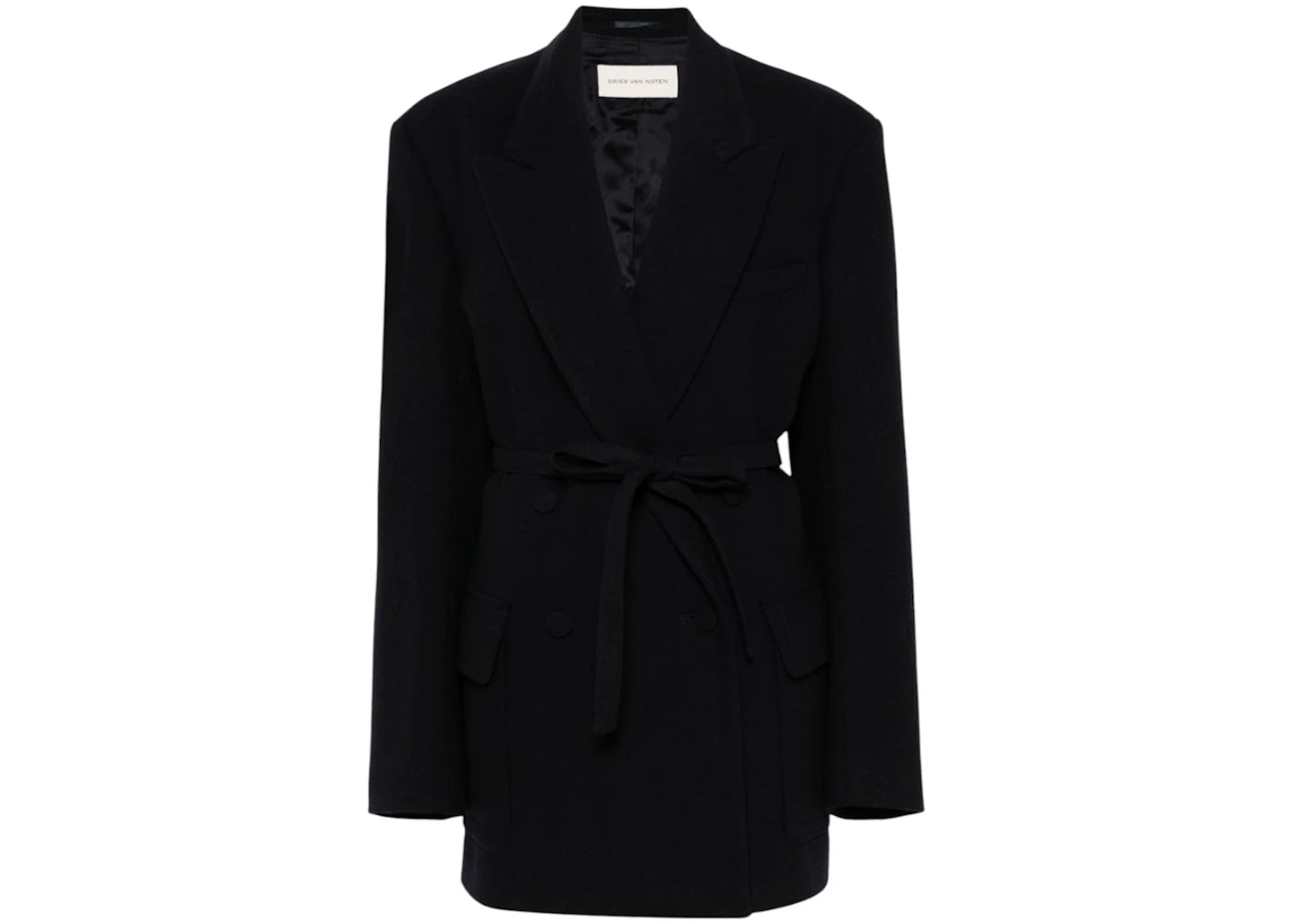 Dries Van Noten Bless Embroidered Jacket Navy