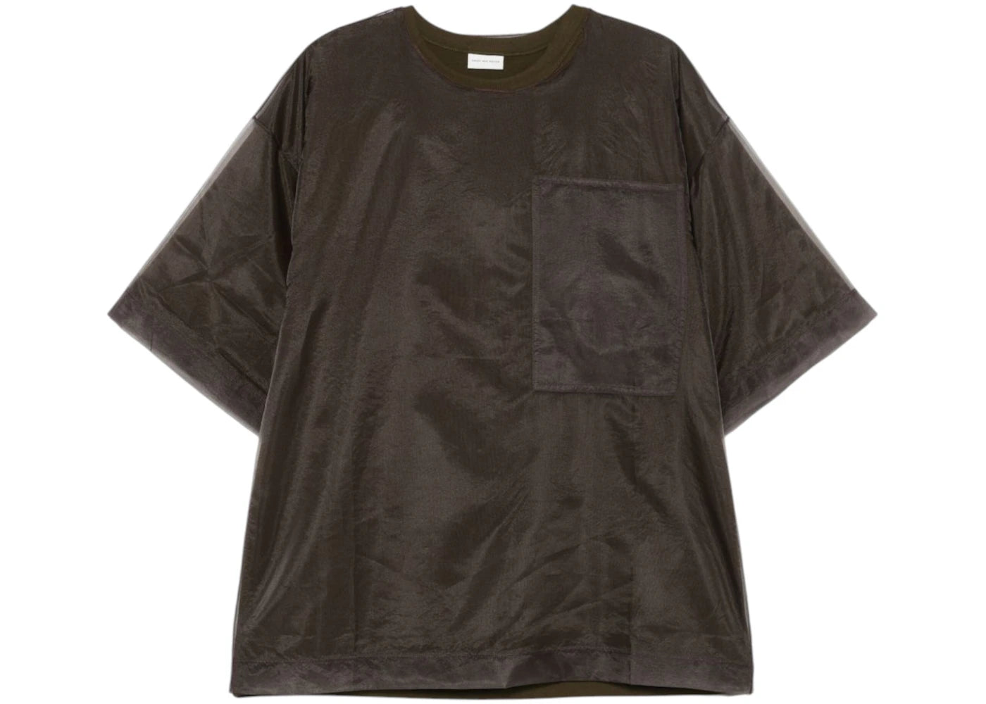 Dries Van Noten Layered SS T-shirt Milk