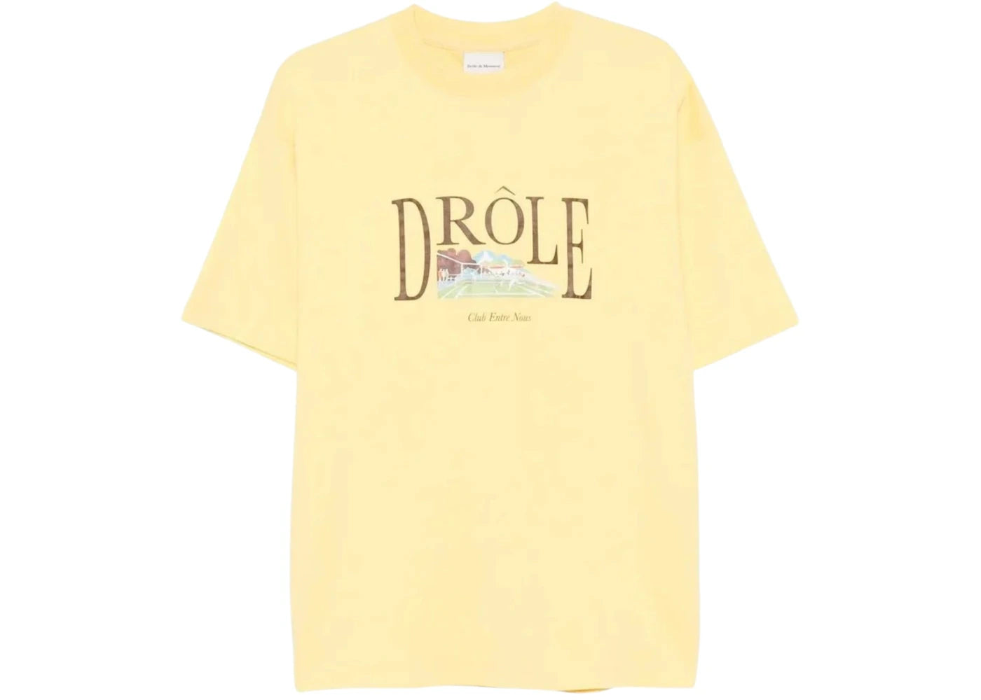 Drole de Monsieur Tennis T-shirt Yellow
