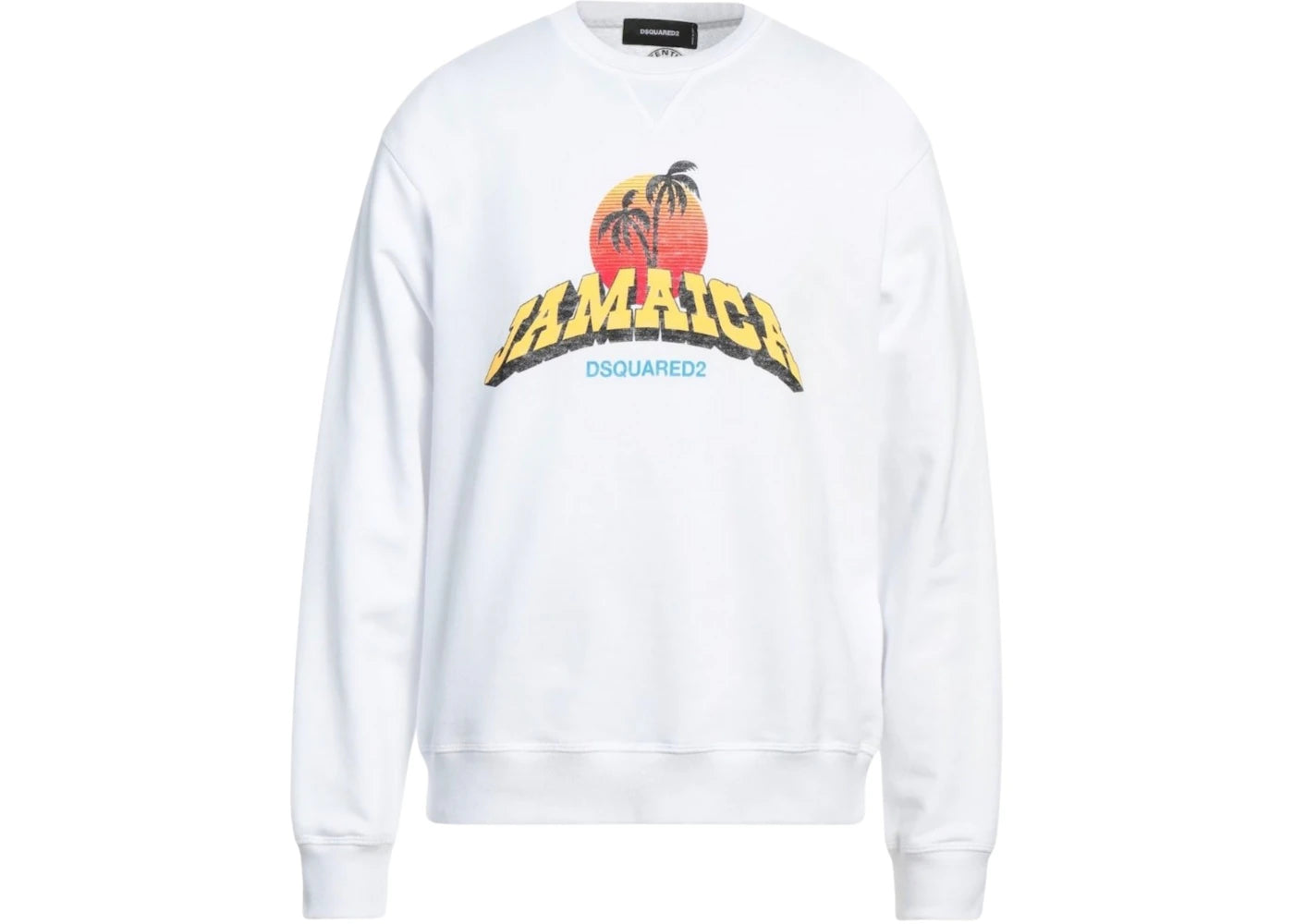 Dsquared2 Jamaica Design Sweatshirt White