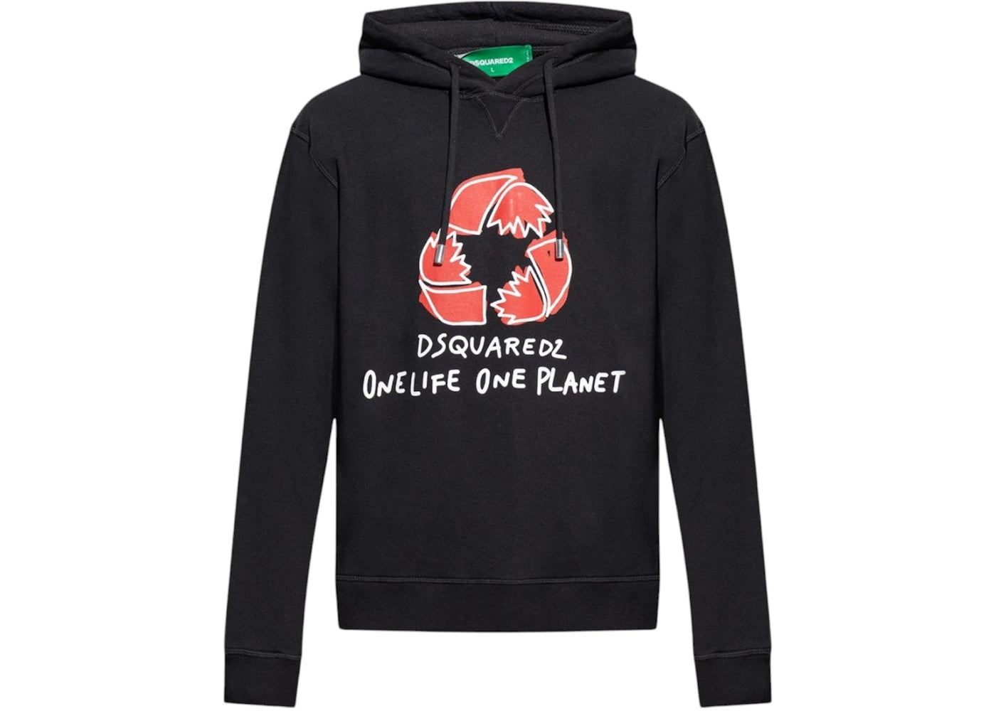 Dsquared2 One Life One Planet Hoodie Black