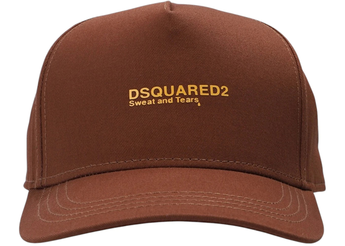 Dsquared2 Sweat And Tears Logo Cap Brown