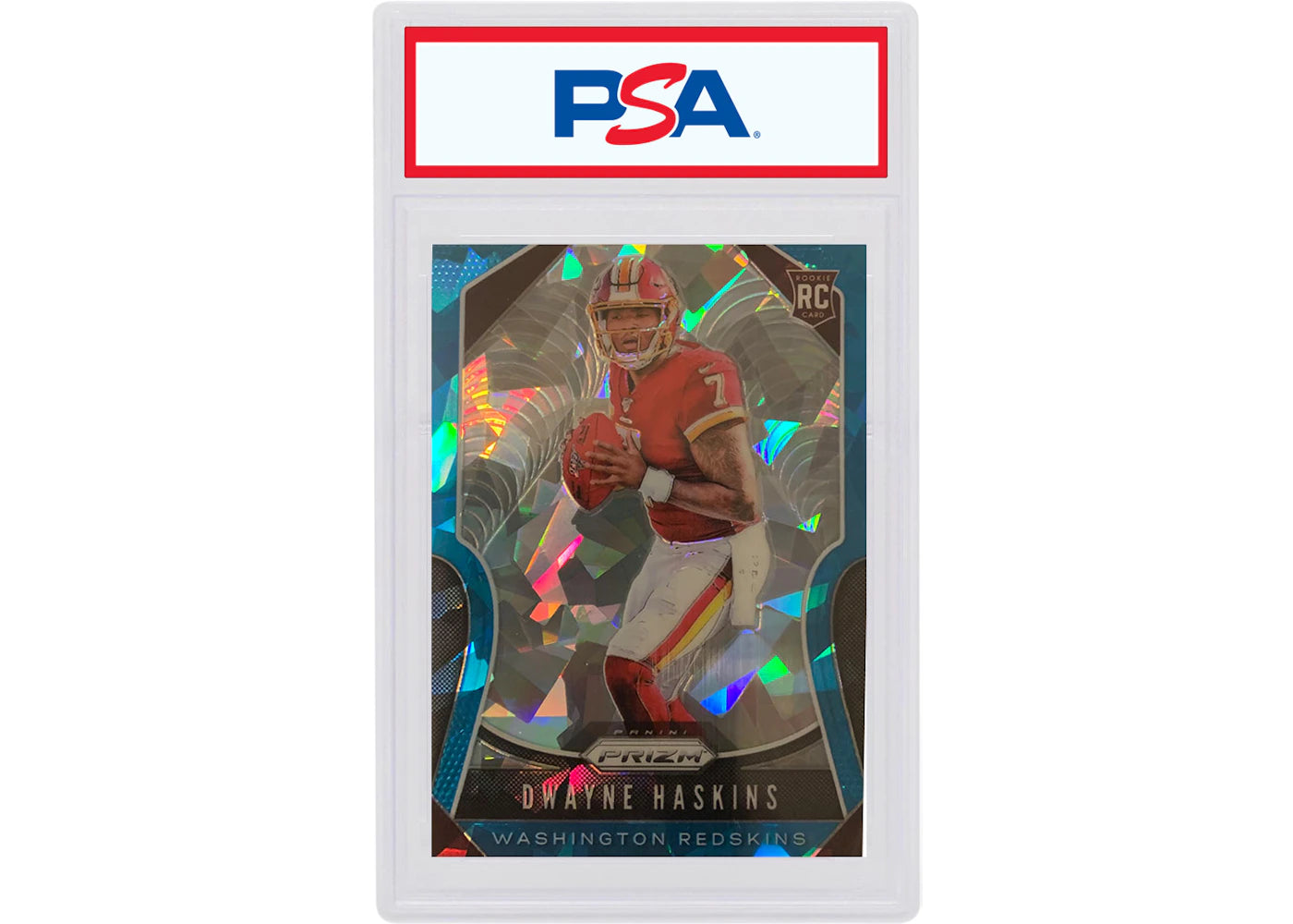 Dwayne Haskins 2019 Panini Prizm Rookie Blue Ice /99 (PSA or BGS Graded)