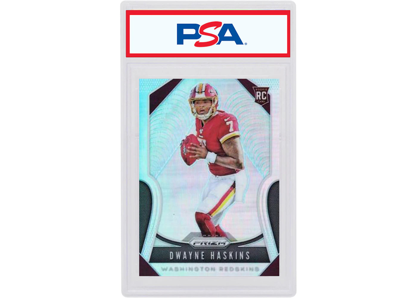 Dwayne Haskins 2019 Panini Prizm Rookie Silver #303 (PSA or BGS Graded)