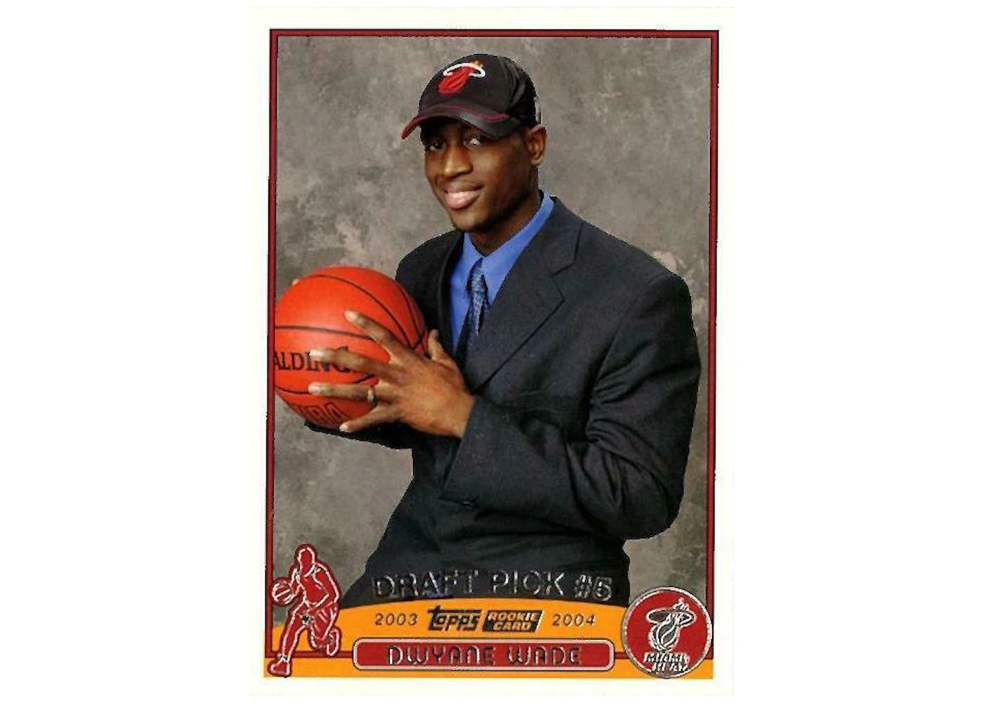 Dwyane Wade 2003 Topps Rookie #225 (Ungraded)