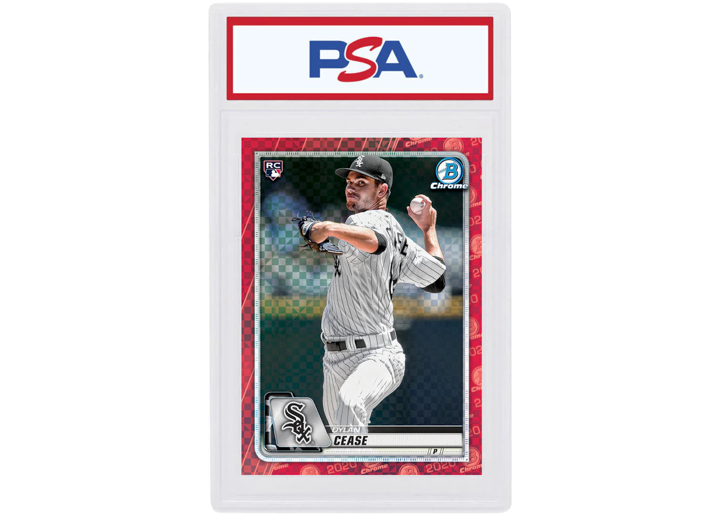 Dylan Cease 2020 Bowman Chrome X Rookie Red X-Fractor 1/1 #72 (PSA or BGS Graded)