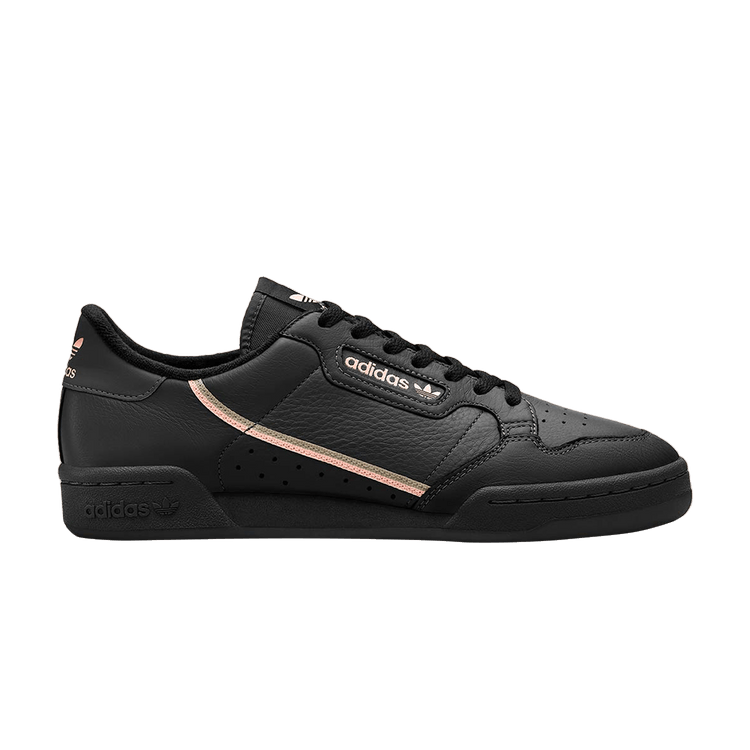 adidas Continental 80 Black Trace Pink (Women's)