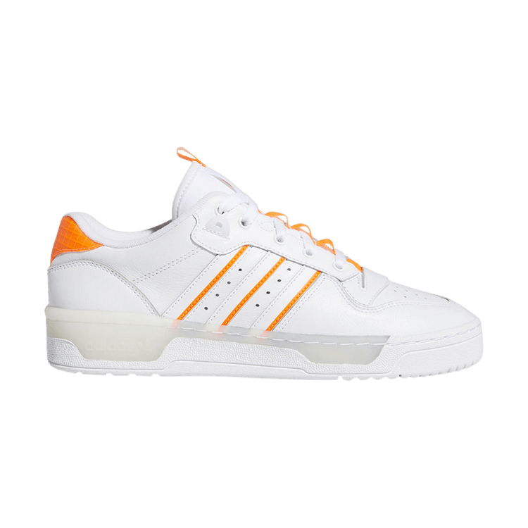 adidas Rivalry Low Cloud White Solar Orange