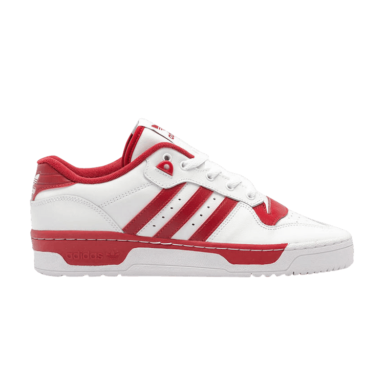 adidas Rivalry Low Cloud White Active Maroon