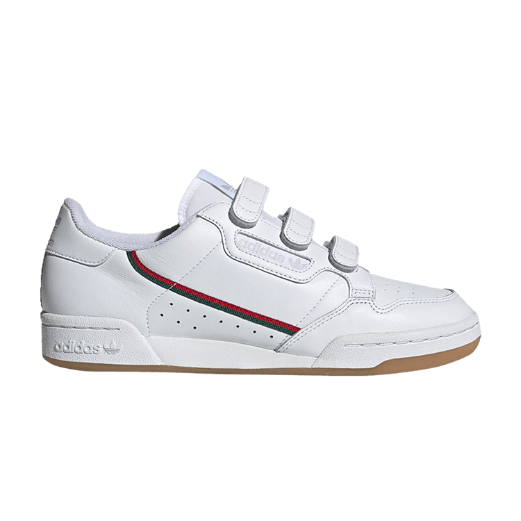 adidas Continental 80 Strap Collegiate White