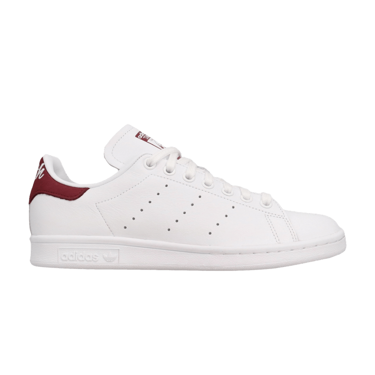 adidas Stan Smith Cloud White Collegiate Burgundy