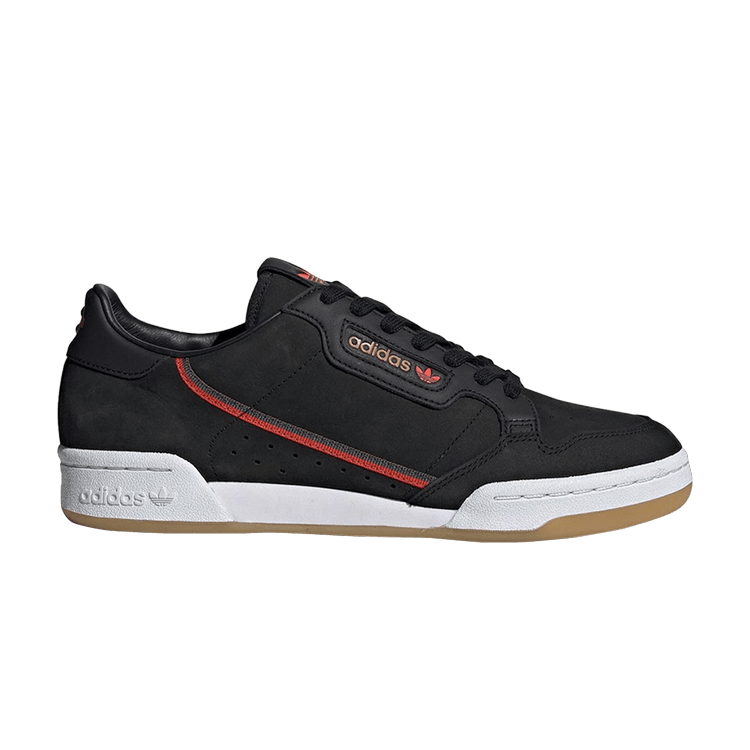 adidas Continental 80 TfL Elizabeth Line Black Scarlet Grey