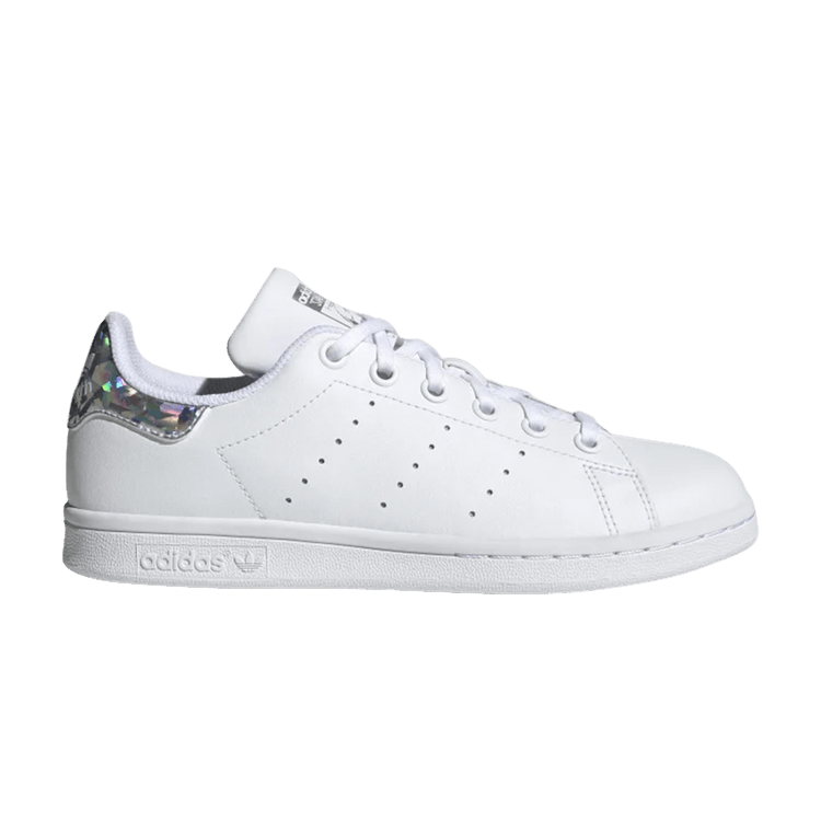 adidas Stan Smith Sparkly Heel White (Youth)