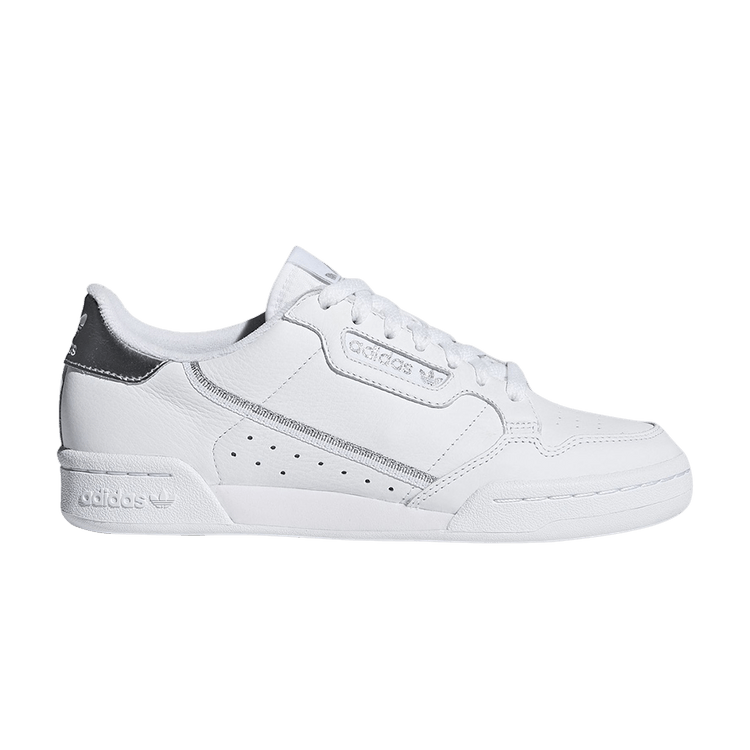 adidas Continental 80 Cloud White Silver Metallic (Women's)