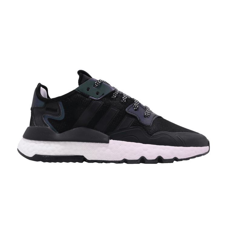 adidas Nite Jogger Core Black Purple Tint (Women's)