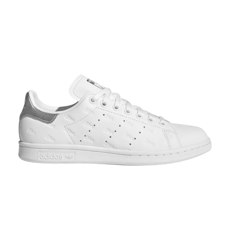 adidas Stan Smith Debossed Logos Silver (Women's)