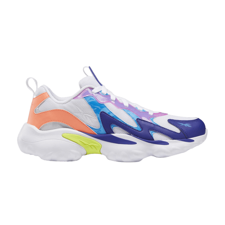 Reebok DMX Series 1000 White Solar Yellow Pink – Side Kicks