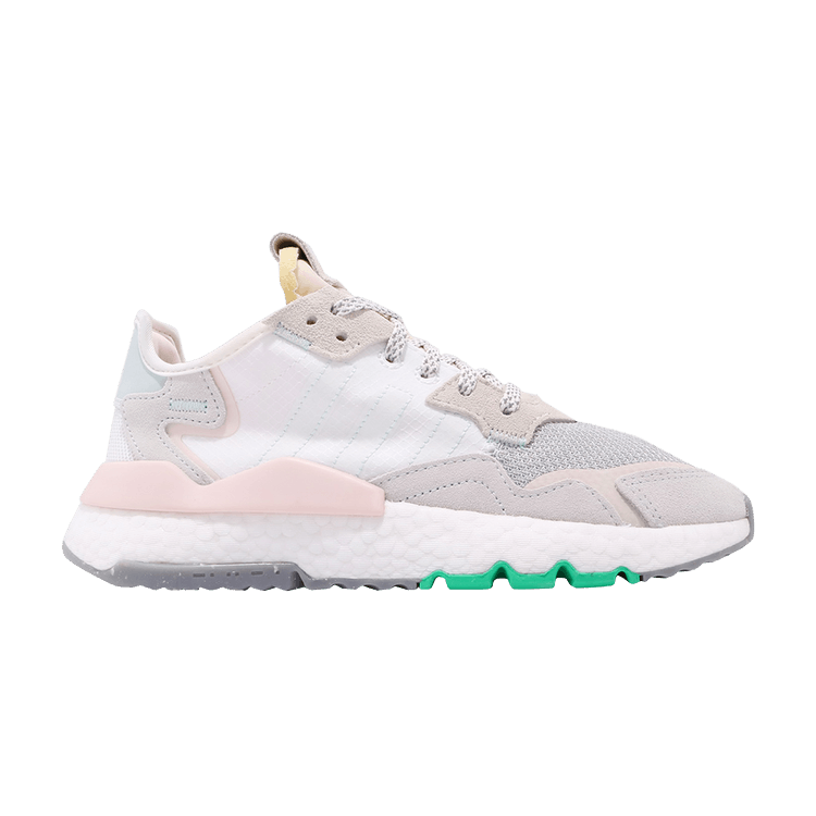 adidas Nite Jogger White Mint Pink (Women's)