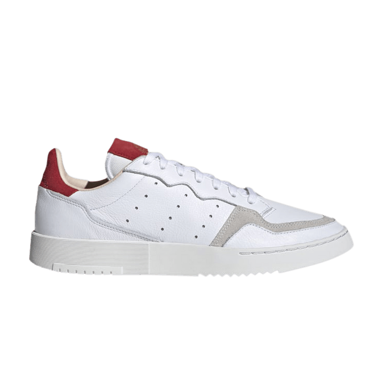 adidas Supercourt Cloud White Scarlet