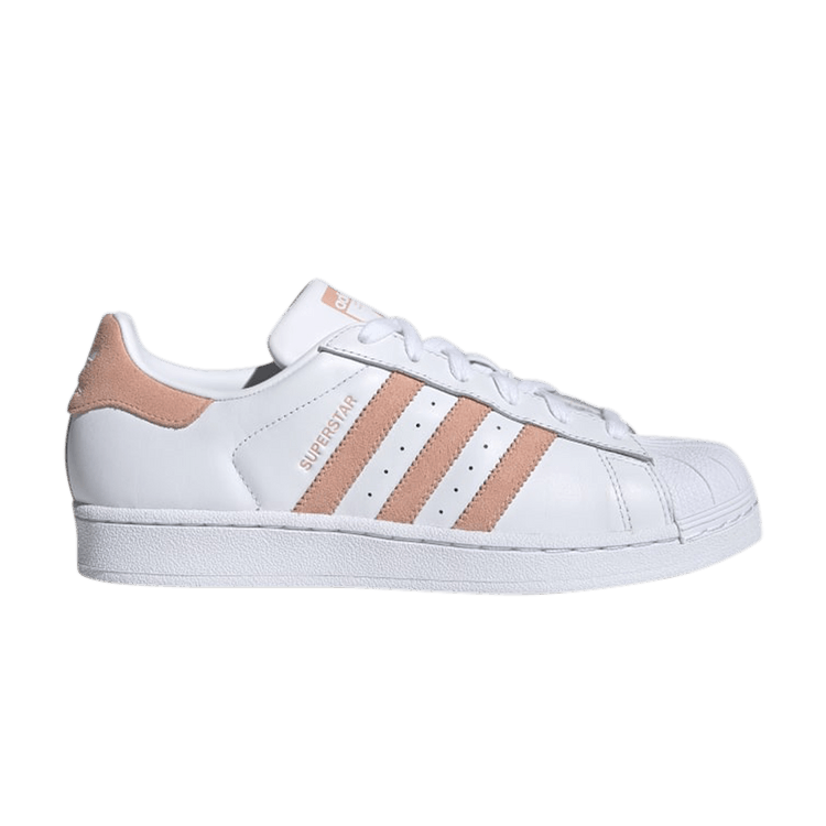 adidas Superstar White Glow Pink (Women's)