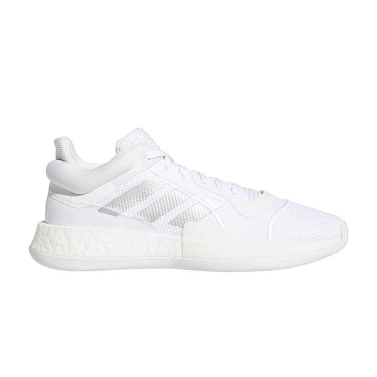 adidas Marquee Boost Low White Silver Metallic