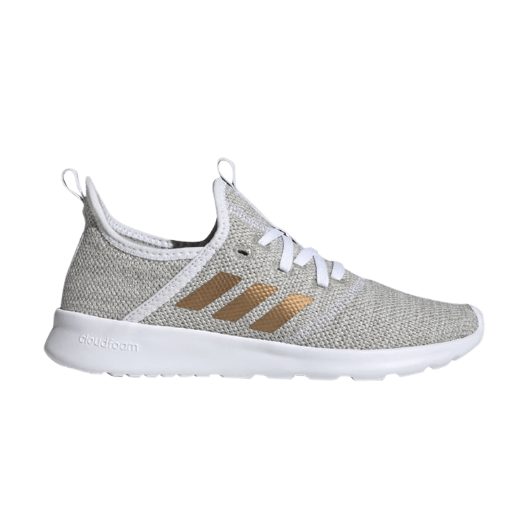 adidas Cloudfoam Pure Grey Gold Metallic