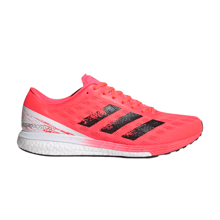 adidas Adizero Boston 9 Signal Pink Black