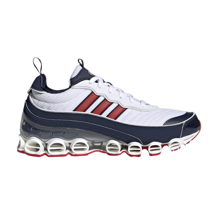 adidas Microbounce T1 White Scarlet Navy