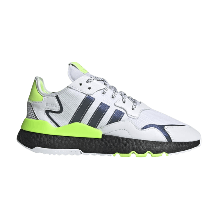 adidas Nite Jogger Cloud White Signal Green