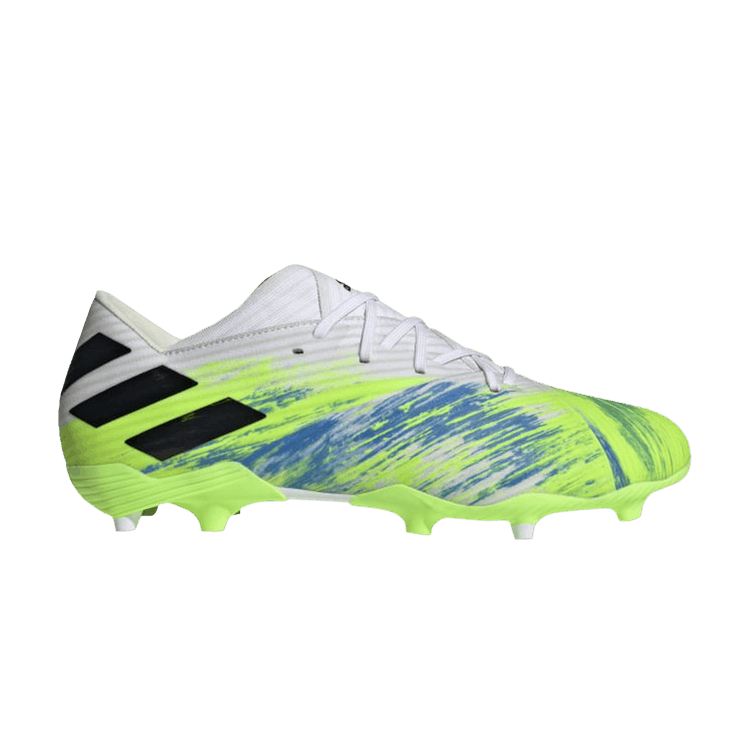 adidas Nemeziz 19.2 FG White Black Signal Green