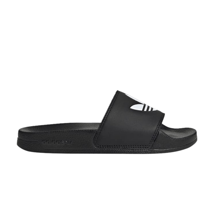 adidas Adilette Lite Slides Core Black Cloud White (GS)