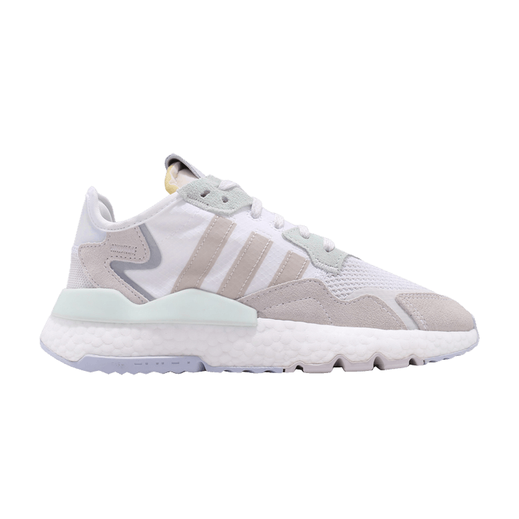 adidas Nite Jogger Cloud White Ice Mint (Women's)