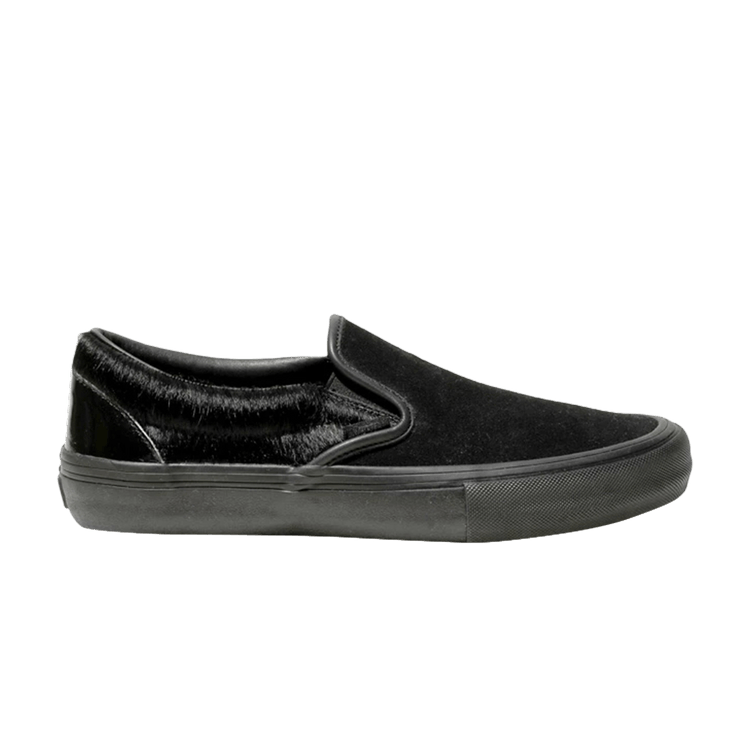 Vans Slip-On Engineered Garments Mismatched Cow Hair Black