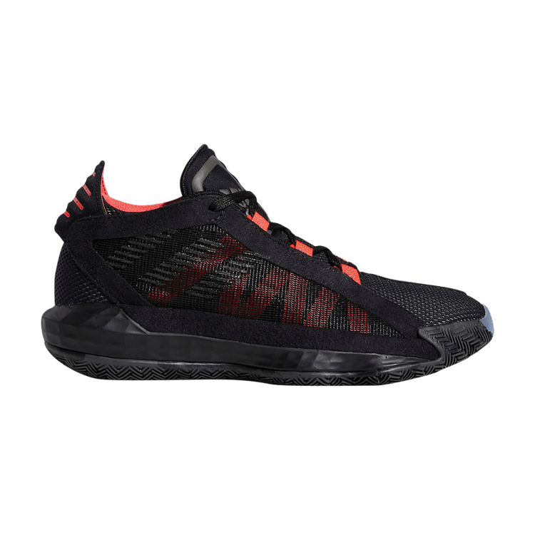 adidas Dame 6 Ruthless Black Red (Youth)