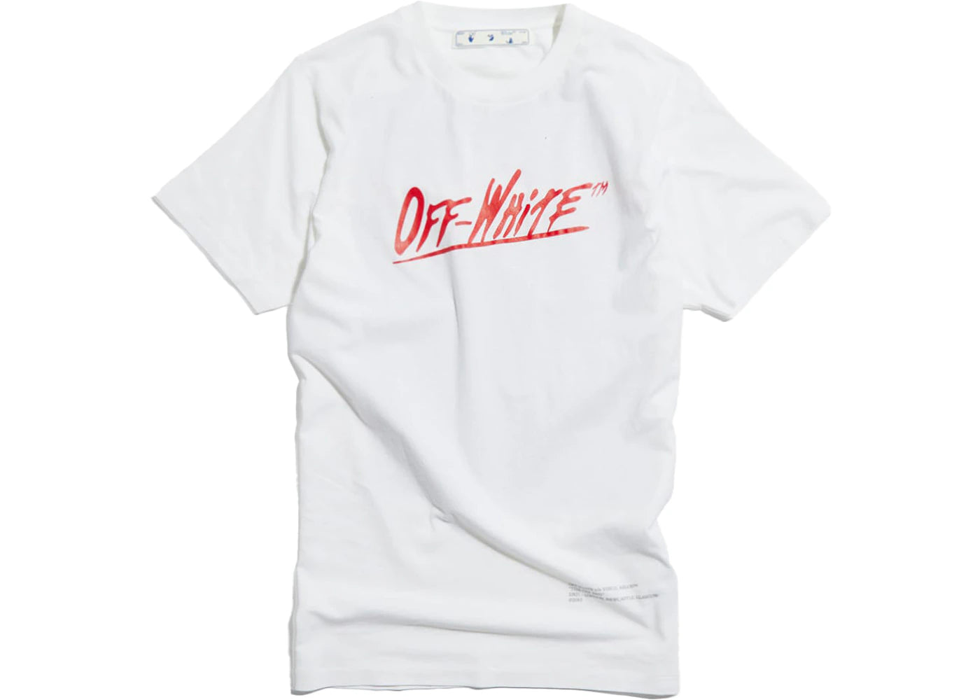 END. x Off-White Caravaggio Tee White/Brown/Red