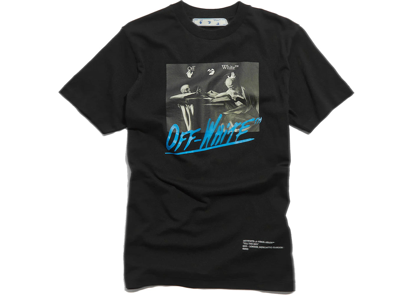 END. x Off-White San Girolamo Tee Black/Light Blue