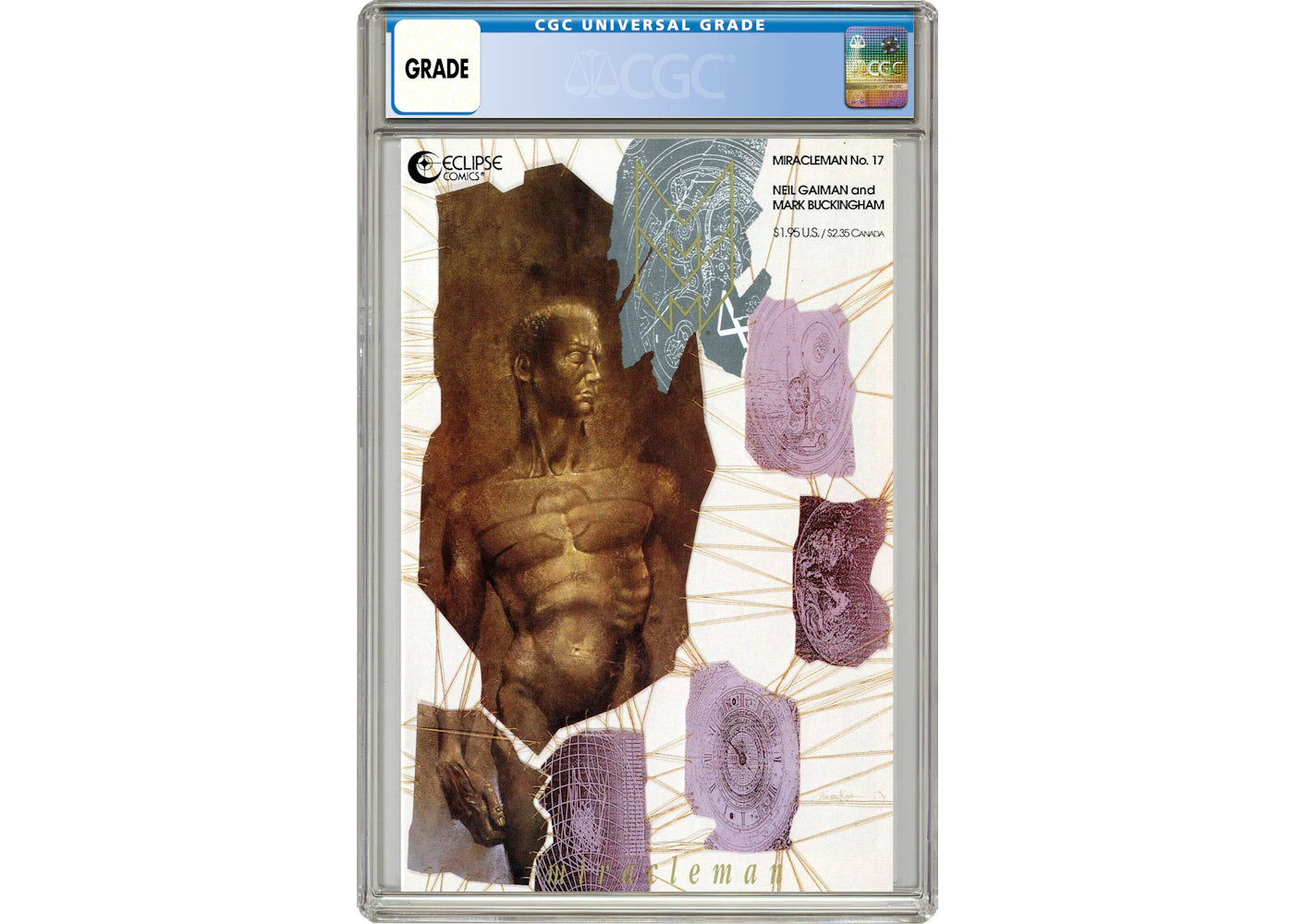 Eclipse Miracleman (1985) #17 Comic Book CGC Graded