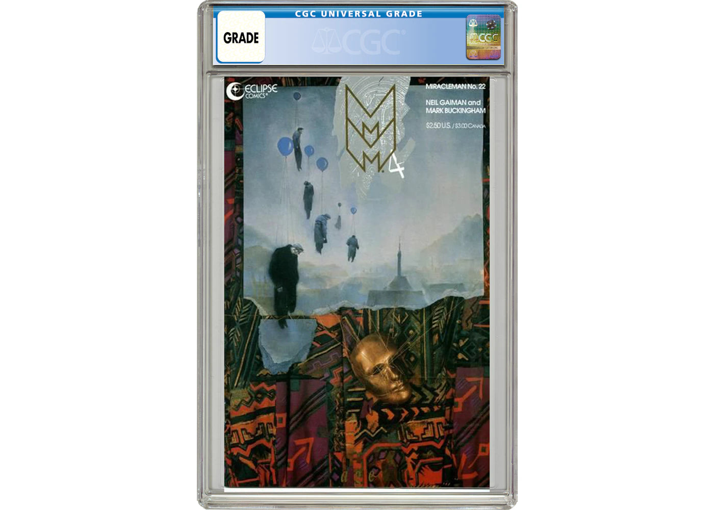 Eclipse Miracleman (1985) #22 Comic Book CGC Graded