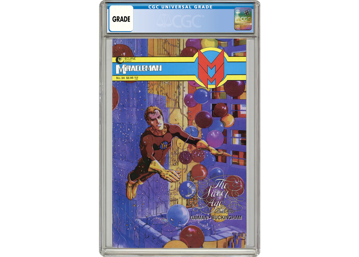 Eclipse Miracleman (1985) #24 Comic Book CGC Graded