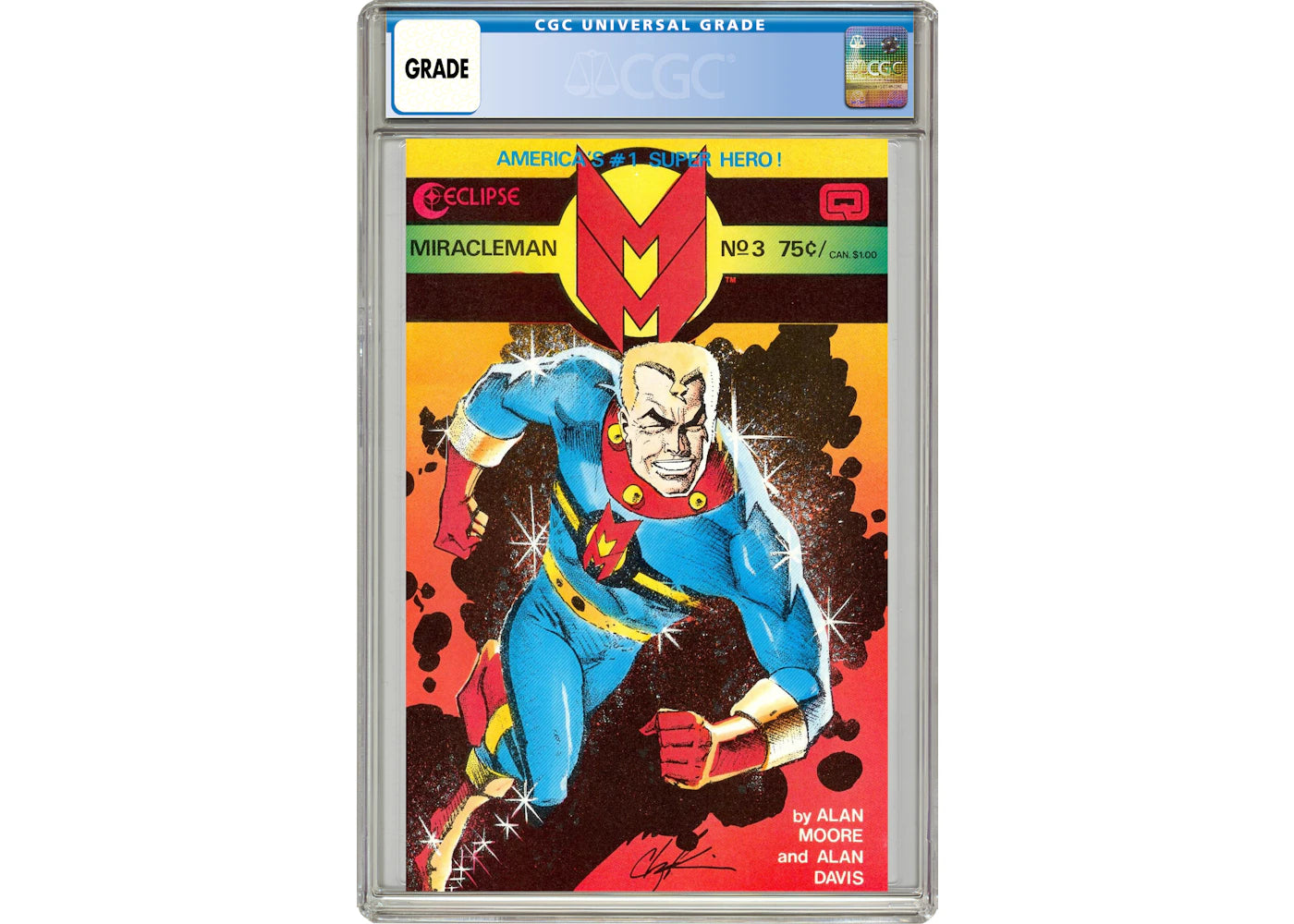 Eclipse Miracleman (1985) #3 Comic Book CGC Graded