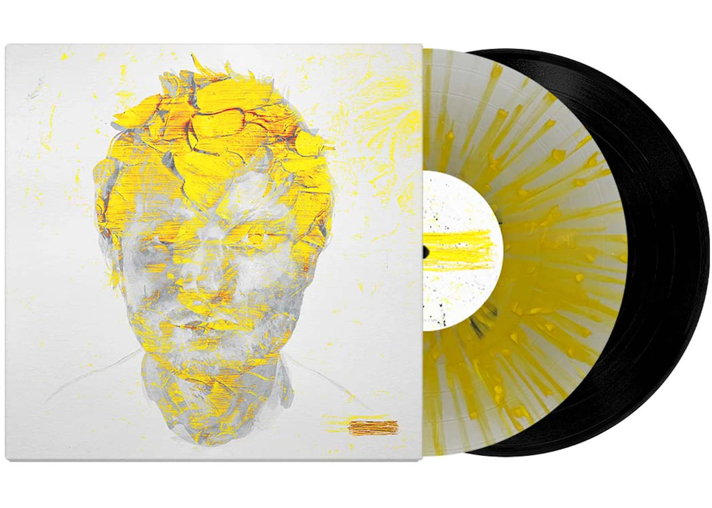 Ed Sheeran Subtract Deluxe 2XLP Vinyl (LE 5000) Black & Clear with Yellow Splatter