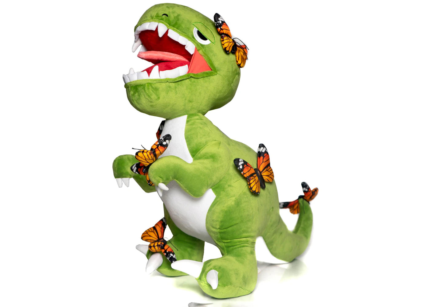 Elbo x Felt Raptor Plush Green