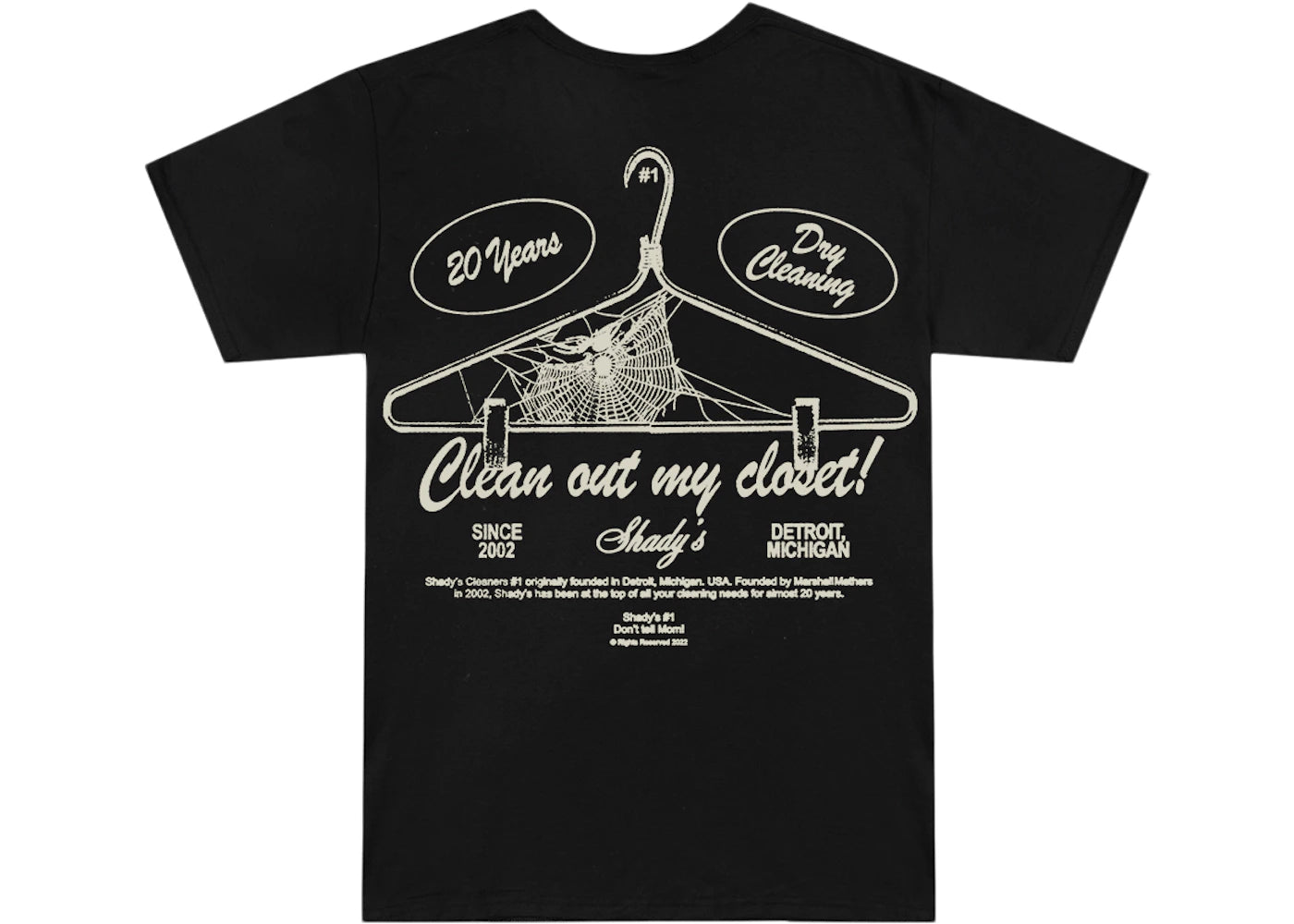 Eminem Shady Cleaners T-shirt Black